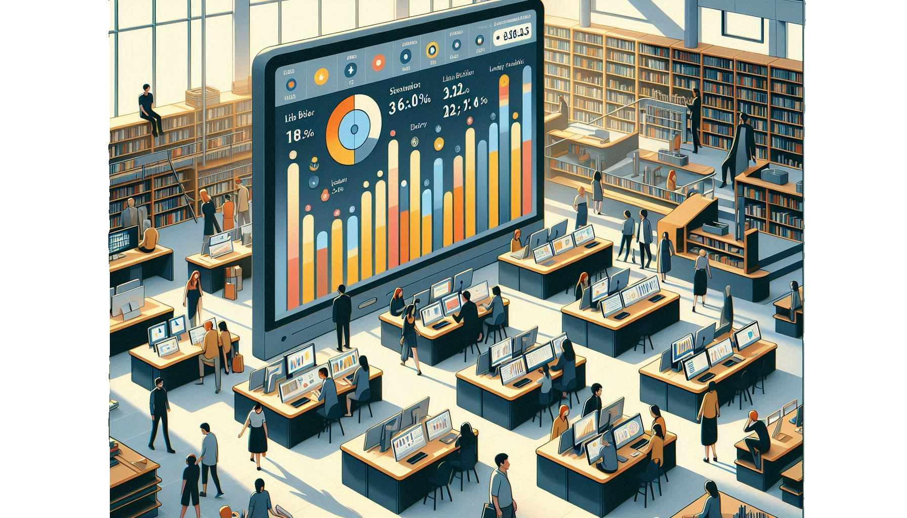 Library Data Visualization